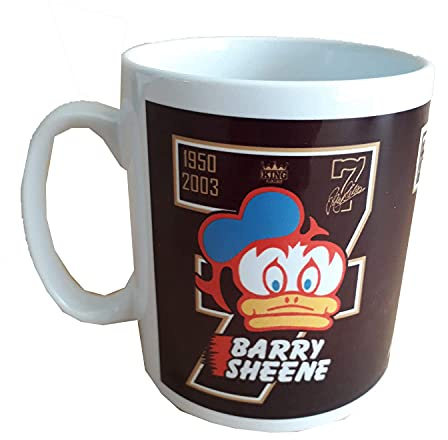 Sheene Motorcycle Racing Retro Logo Classic 80's Design Coffee Mug 11oz