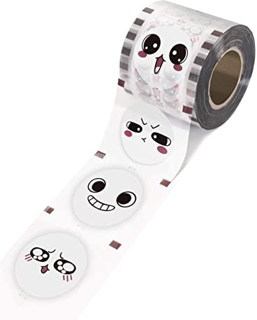 WantJoin Cup Sealing Film Tea Cup Sealing Film Boba Cup Sealer Film 90-105 mm 3000 Cups for PP Plastic and Paper Cups