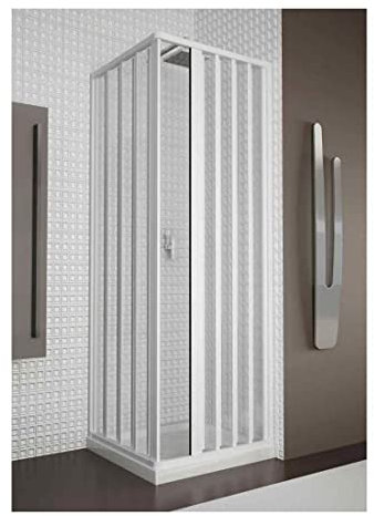 Box Doccia in PVC 80x90 cm a due lati con apertura totale Parigi