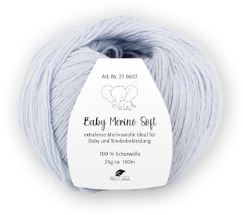 PRO LANA Baby Merino Soft 56 - hellblau