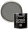 Vintro Paint | Dark Grey | Eggshell Paint | for Walls | Wood | Trim | Satin Furniture Paint | Interior & Exterior Use. (2.5 Litres, Dark Grey - Cloudburst)
