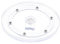 Kepfire 15 cm Clear Acrylic Lazy Susan Turntable Organizer Ball Bearing Revolving Display Base Kitchen Spice Rack Cake Makeup Table Decorating