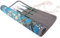 Amoyie Organiseurs pour Pinceaux de Peinture, Pochette Enroulable, Tousse de voyage de Toile pour aquarelle pinceaux, pinceaux Gouache et Huile, Bleu