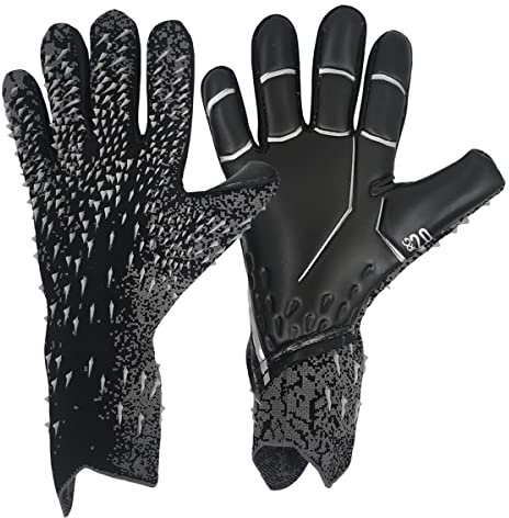 PolyMath Football Goalkeeper Gloves for Children Boys Adults Soccer Goalie Gloves, Premium Goalkeepers' Glove with Strong Grip & Finger Protection 6/7/8/9/10