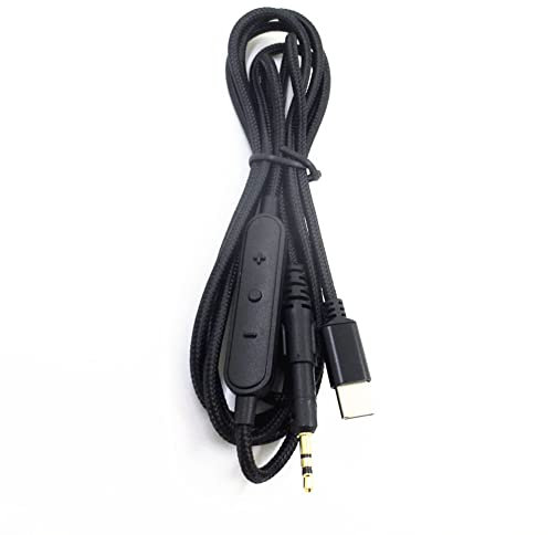 1.5m Nylon Headphones Cable Type-C to For Audio-Technica Headphone Accessory