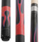 AONETIGER Billard Queue 57 2 Teilig Maple Pool Cue Sticks 13mm Spitzen Pool Queue Set 20oz Rot