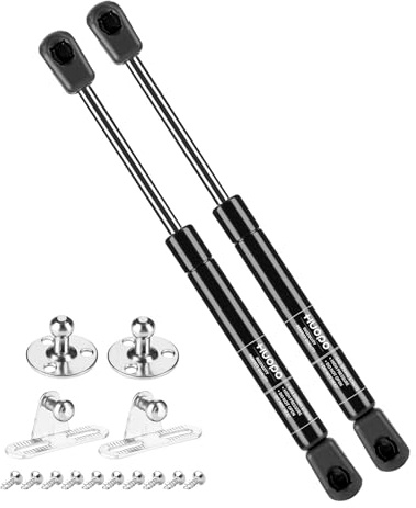 25.4 cm 4.5kg/45N Gasdruckfeder Lift Unterstützung für LKW Pickup Werkzeugkasten Deckel RV Overhead Schrank Tür Spielzeug Toolbox Abdeckung Boot Streben Ersatzteile 6649IM SX093P11 2 Stück von HUOPO