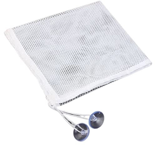 osiuujkw Badespielzeug Organizer, exquisites, leichtes hängendes Netz, große Aufbewahrungstasche, Spielzeugsack, Duschzubehör mit Umhängeband für Kinder