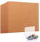 MEIDIV 20PCS 30 X 30cm Cork Tile, 4mm Thick Cork Boards, Large Cork Board Tiles, Cork Tile Boards with Push Pins for Pictures, Photos, Drawing Display