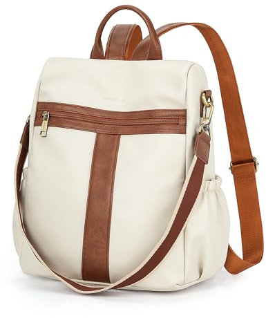 Missnine Damen Rucksack Klein Soft Pu Leder Rucksäcke Schultaschen