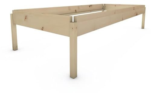 TUGA - Holztech Stapelbett Horst 90 cm x 190 cm 44 cm Zirbelkiefer