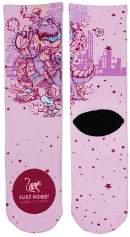 Surf Monkey Calze, mezza gamba, taglie 36-40, 41-46