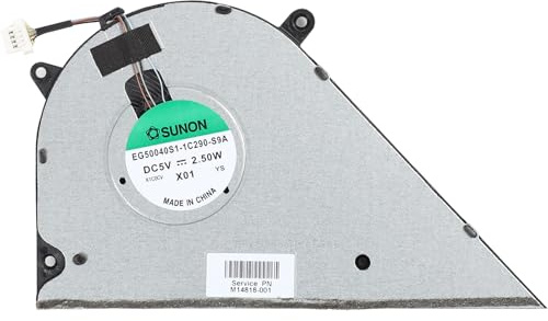 Ventilateur de processeur de rechange pour HP Pavilion 15-EG 15-EH 15T-EG 15Z-EH Integrated Graphics 15-EG0067st 15-EG0065st 15-EG0078TU 15-EG0073cl 15EG-0053cl M14818-001 EG50040S1 -1C29 0-S9A