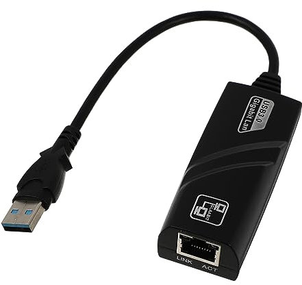 jojofuny Lan Ethernet Network Adapter Usb for Stick Adapter Compatible Tv Stick Gen Stop Buffering