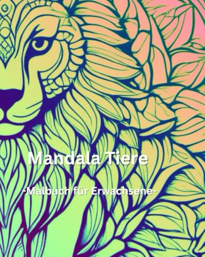 Malbuch Mandala Tiere