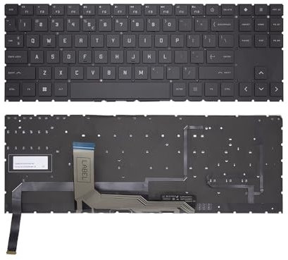 RTDPART Laptop Keyboard For HP OMEN 16-K0000 16T-K000 2H-BCMUSQ14241 with RGB backlit United States US New