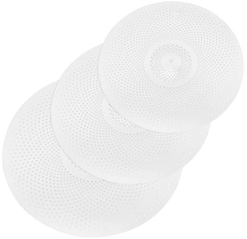 YARNOW 3piezas Platillos Silenciosos Para Batería De Aleación Platillo De Jazz Reducción De Ruido Accesorio Para Instrumento De Percusión Para Ensayos Interiores