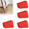 4 Pcs Non Slip Step Ladder Feet, Ladder Rubber Feet, 50 X 20 mm Ladder Feet for Home and Industry