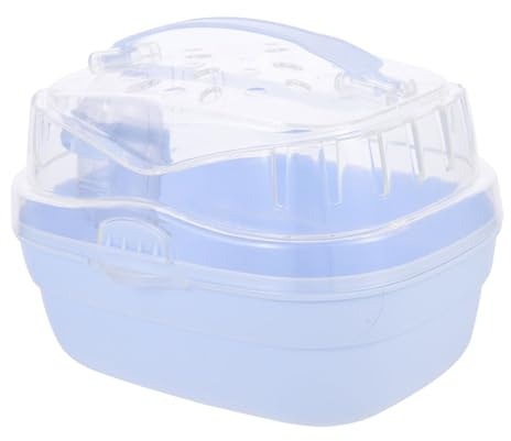 WEKAMOS Transportbox Für Kleintiere Hamsterkäfig Für Draußen Tragbare Haustierbox Für Hamster Mäuse Frettchen Kompakt Und Leicht Für Unterwegs