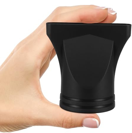 jojofuny Accesorio de Boquilla para Secador de Pelo 2 Piezas Negro Plástico Ajuste para Secadores Estándar Adecuado para Estilo y Secado