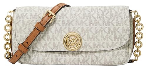 Michael Kors Damen Nolita Small Flap Chain Crossbody Goldton