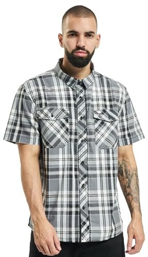 Brandit Roadstar Shirt Homme Chemise, Noir/Anthracite, 3XL