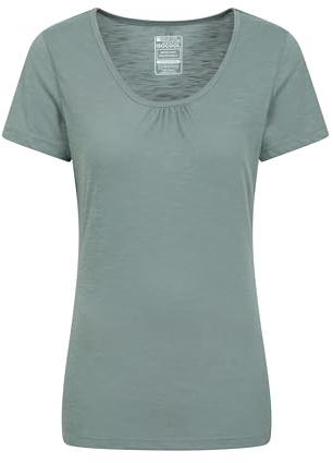 Mountain Warehouse Agra Womens Quick-Dry T-Shirt | Lightweight & Breathable Soft Ladies Top, Quick Dry, Quick Drying & Sweat Wicking Tee Shirt, For Casual Wear, Walking & Gym