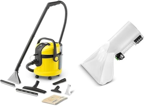 Kärcher 1.081-140 Aspirateur shampouineuse SE 4002 (Import Allemagne) & 2.885-018.0 Brosse à Main (Import Allemagne)