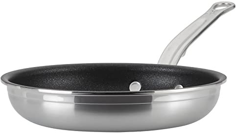 Hestan - ProBond Collection - TITUM 100% Triple Bonded Nonstick Stainless Steel Frying Pan, Induction Cooktop Compatible, Made Without PFOAs (8.5-Inch)