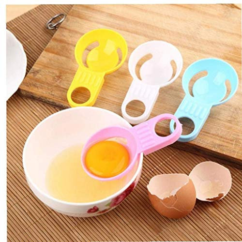 LAVALINK Egg Separator Eidotter Filter Gadgets Eco Friendly Plastic Egg Sieb Löffel Startseite Werkzeug Küchenzubehör Zufällige Farbe