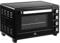 HOMCOM Horno Eléctrico de Sobremesa Horno Sobremesa de 32L 1600W con 3 Modos de Calor Temporizador 60 Min y Temperatura Regulable hasta 230℃ Negro