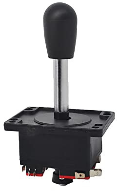 American Arcade Joystick, clásico 4/8 vías bola redonda manija cambiable joystick juego competencia joystick