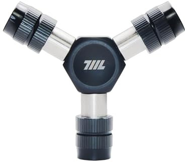 711L EDC Y Driver, 3 Way 1/4 Inch Hex Bit Holder, Y Type Hex Socket Wrench, Tri Wrench, Hex Key Handle I Compact Bicycle Scooter Tool (Black)