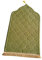 Baoblaze Traditioneller muslimischer Gebetsteppich Weich, Traditional Muslim Prayer Rug, Gebet Teppich Matte Faltbar, Carpet Soft Ramadan, Muslim Prayer Rug Carpet für Kinder Frauen Männer, GRÜN