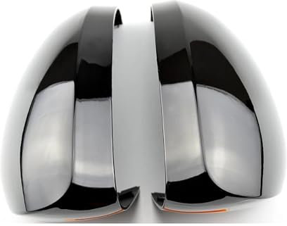 Couvercle Rétroviseur Capuchons De Couvercle De Rétroviseur Latéral Pour VW Pour Tiguan 2008-2015 Paire De Remplacement Couvercle De Capuchons De Rétroviseur Latéral Coquille Rétroviseur ( Couleur : B