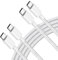 100W 5A USB C auf USB C Kabel 2Stück USB-C Ladekabel für Samsung S24/S23+/S23 Ultra/S22 S21 FE A54 A55 5G iPhone 15/15 Pro/15 Pro Max/15 Plus,iPad Pro/Mini 6,Galaxy Tab S8 S9,PD 3.0 Schnellladekabel
