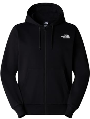 THE NORTH FACE NF0A89FDJK3 M Simple Dome Full Zip Hoodie Sweatshirt Herren TNF Black Größe M