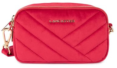 LANCASTER | Velvet Matelassé - Pochette smartphone Rouge