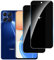 LYPHPE 【2 Piezas】 Protector Pantalla Privacidad para Honor X8 4G,Cristal Templado Anti Espía,Anti-Espía Vidrio Película,9H Dureza,Anti-Arañazo,Sin Burbujas,Privacy Screen Protector