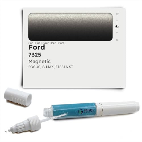 Genuine Colors Lackstift Magnetic 7325 für Ford Schwarz Focus B-MAX Fiesta ST