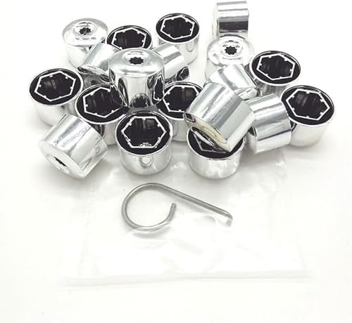20 Stück Auto Radschraubenkappen Reifenschrauben Abdeckung for VW Polo Tiguan Passat B5 B6 B7 Golf 4 5 6 7 MK6 Jetta MK5 Bora Touran DaJiKan
