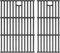 GGC Gusseisen-Grillroste für Charbroil 463660421, 43,2 cm Ersatzteile für Charbroil 463660021 463655621 463630021 463630422 G426-0004-W1 G426-00055 -W1, 2 Stück. Grillroste für Char-Broil