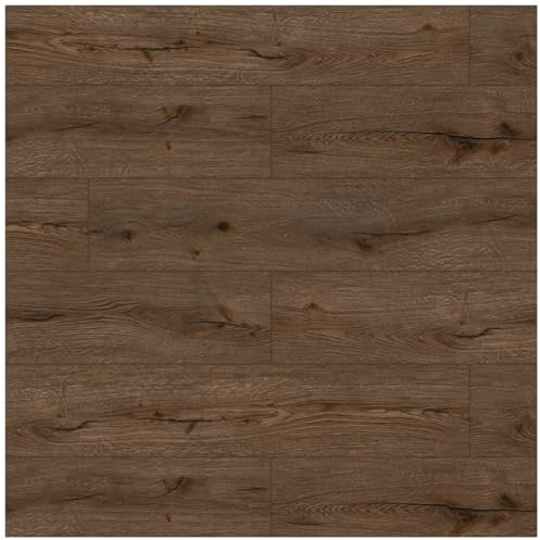 HORI Vinylboden, hochwertiger SPC PVC Bodenbelag, Hartvinyl, Fußboden, Klickvinyl, langlebiger Design Boden in zahlreichen Farben | 4 Pkt | Eiche Golden Grain