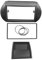 Coche para Fiat para Fiorino 2008+ CD DVD Audio Dash Trim Kits Marco Bisel Doble DIN Radio Fascia Accesorios(Marco Agregar Cubierta)