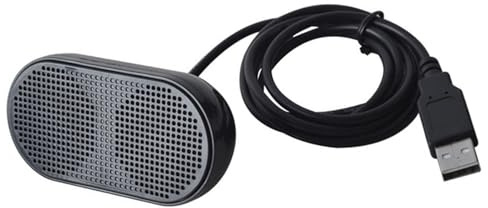 Altavoces de escritorio | Altavoces multimedia USB para computadora portátil enchufables, prácticos altavoces de PC pequeños alimentados por USB con sonido 3D portátiles para viajes, oficinas en casa