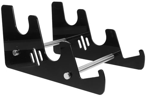 Gogogmee Mechanischer Tastaturhalter aus Acryl Mehrstufiger Computer Tastaturständer rutschfeste Tastaturhalterung für Mechanische Tastaturen Ergonomischer Schreibtisch Organizer für Büro