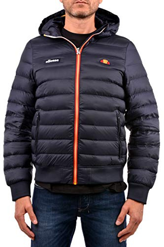 Ellesse Heritage Piumino Imbottito Piuma con Cappuccio Down Jacket EHM111W19 FW19