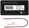 12-84V Batteriekapazität Spannung Meter mit Alarm Apazitätsanzeige PCB HTN Sound Licht Alarm Anzeige LCD Spannungsmesser Batterie Tester für Blei Säure, Lithium, Eisen Lithium