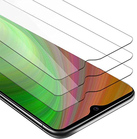 Cadorabo 3X Vidrio Templado Compatible con LG K50s en Transparencia ELEVADA - Paquete de 3 Vidrio Protector de Pantalla (Tempered) en dureza 9H con compatibilidad Touch 3D