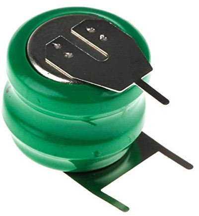 RS PRO NiMH Knopfzellen Akku, ø 15.5mm 2.4V / 80mAh, Löt Anschluss